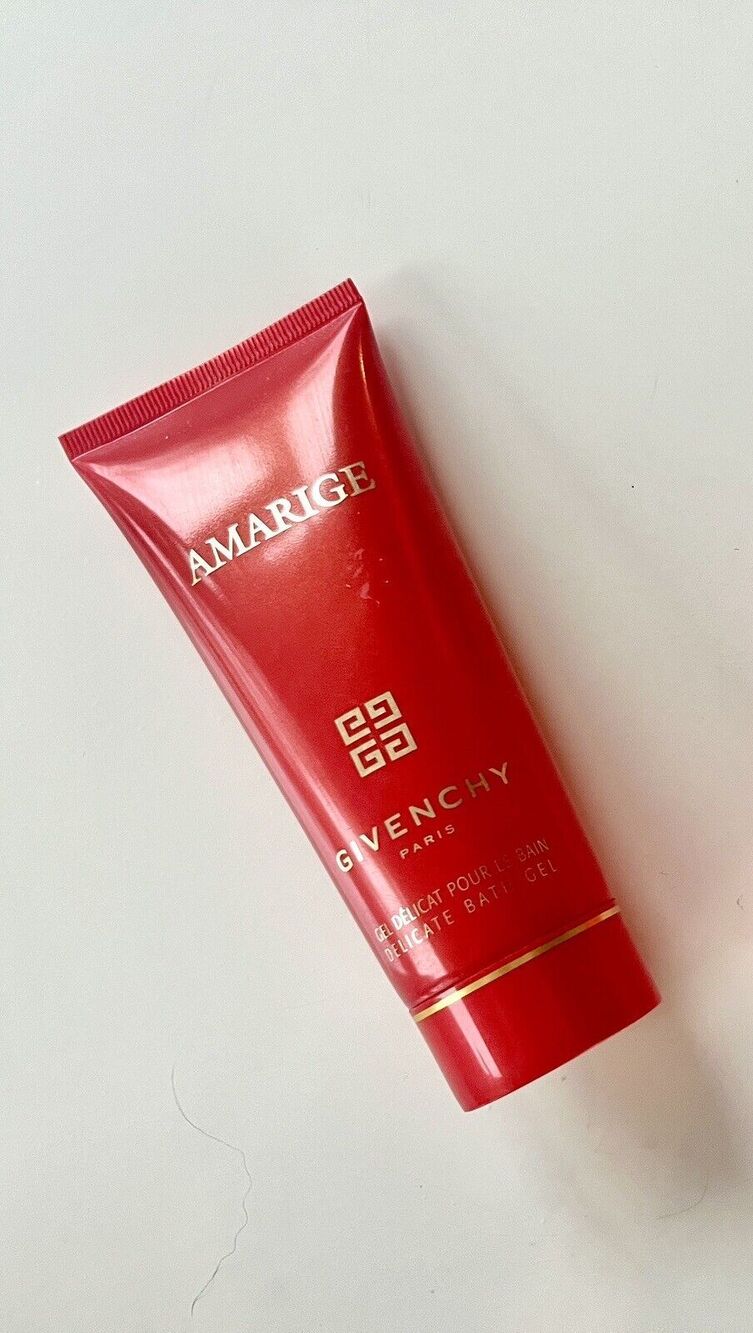 Amarige De Givenchy Paris Perfumed Gentle Bath Gel For Women 3.3 Fl Oz RARE